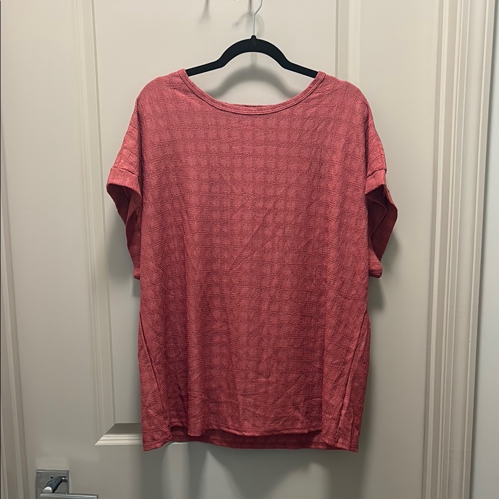 Women's Casual Red Top
